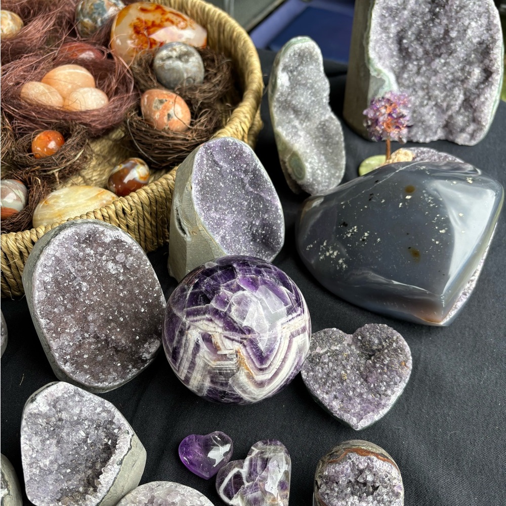 Amethyst and Agate Crystal Collection